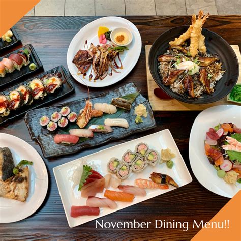 Sanraku Metreon's New Dining Menu in November! | Sanraku - Japanese Sushi Restaurant