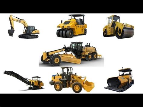 Construction Equipment Names