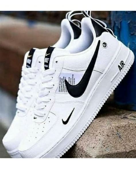 Tênis Masculino 42 Branco Nike Air Force Sola Costurada Casual Envio ...