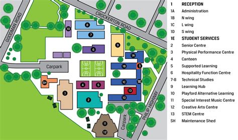 School Location Map