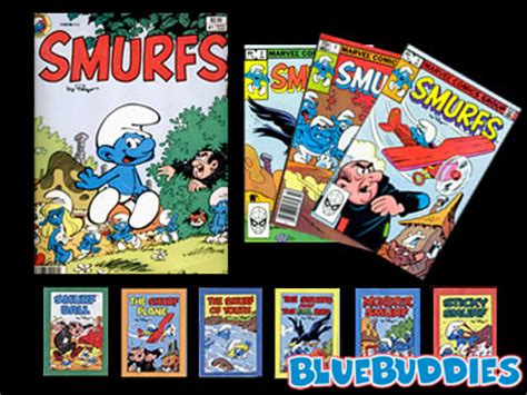 Smurf Comic Complete Collection of Marvel Smurfs Comics BIG Smurfs ...