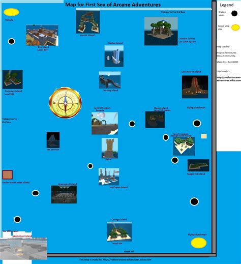 Image - Map-First Sea.png | ROBLOX Arcane Adventures Wikia | FANDOM powered by Wikia