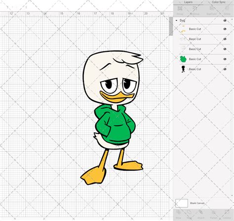 Louie - Ducktales, Svg, Dxf, Eps, Png – SvgShopArt