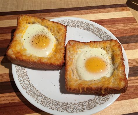 Cheese Egg Toast | Egg and bread recipes, Toast recipes, Food