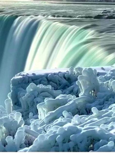 Historic Freeze At Niagara Falls As Deadly Storm Hits New York