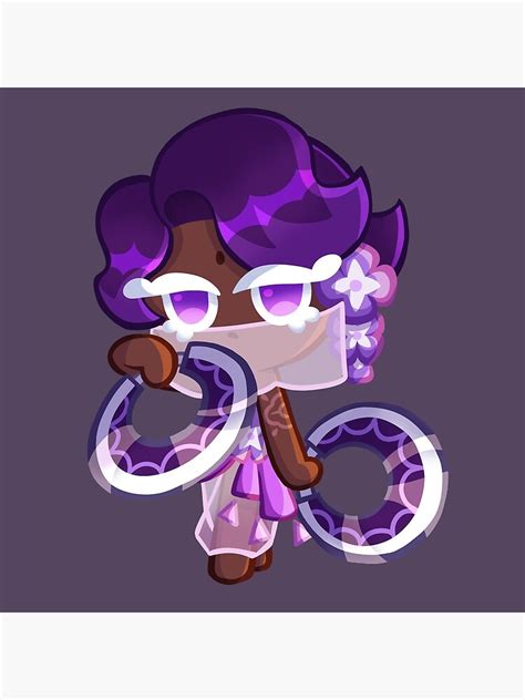 "Cookie run: Lilac cookie" Poster by D-Illustrates | Redbubble