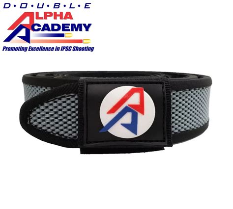 Double Alpha Premium Belt System – Silver - Speed Shooters International