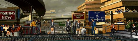 The King of Fighters '96 - Animated Stages