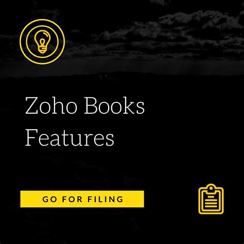 Zoho Books Features and Insights + Get 2 months free trial - Go For Filing