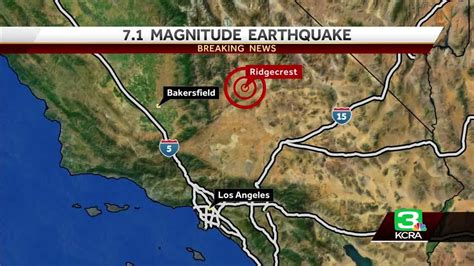 Major earthquake hits Southern California, is felt in Sacramento