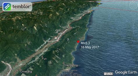 Taiwan-earthquake-map - Temblor.net