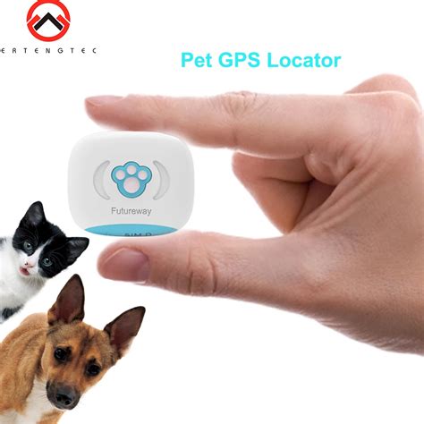 Waterproof IP67 FP03 MiNi Pet GPS Tracker Dog Cats Smart GPS Locator AGPS LBS Tracking Device ...