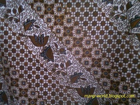 Contoh gambar desain batik klasik unik yang mengesankan