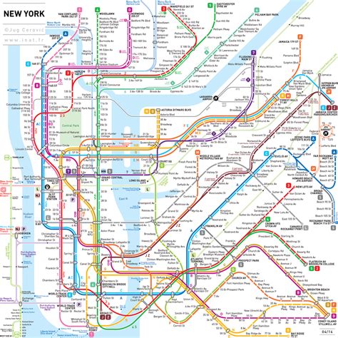 Ny metro map - artofjhg