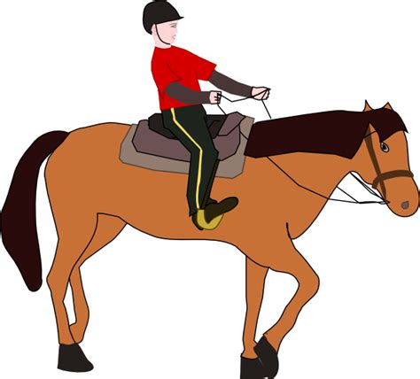 Horse Riding Lesson Clip Art at Clker.com - vector clip art online, royalty free & public domain