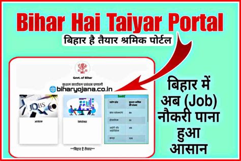 Bihar Hai Taiyar Portal : बिहार में नौकरी पाना हुआ आसान ऐसे करें आवेदन ...