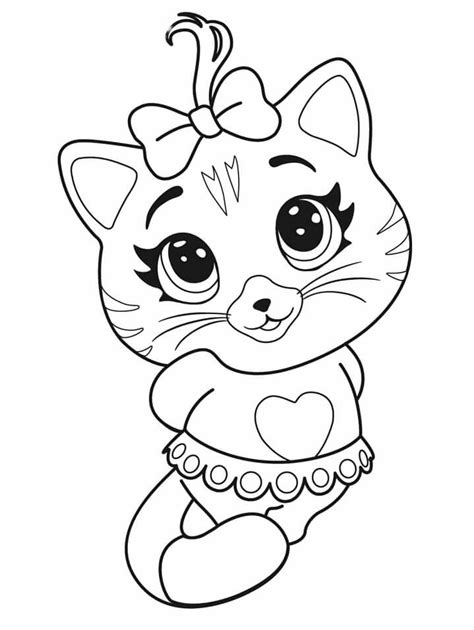 Pilou from 44 Cats Coloring Page - Free Printable Coloring Pages for Kids