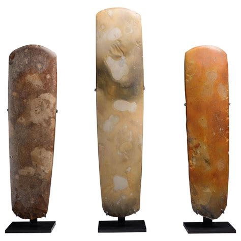 Neolithic Stone Age Ceremonial Axes from Denmark, 3000 BC For Sale at 1stdibs