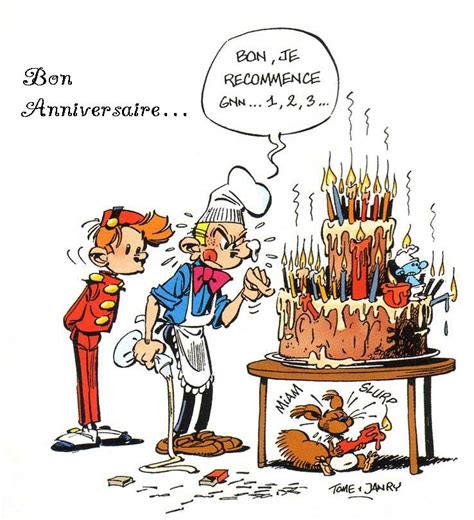 deux images humoristiques pour l'anniversaire de JCL