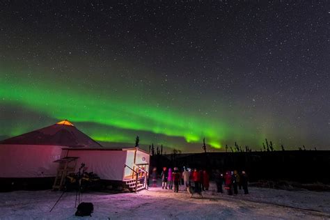 2023 1 Day Aurora Borealis Viewing Tour from Fairbanks at Borealis Basecamp