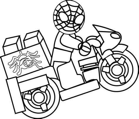 Spiderman Car Coloring Pages at GetColorings.com | Free printable colorings pages to print and color