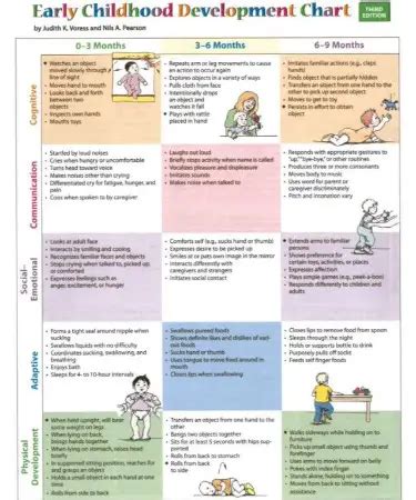 Printable Peabody Motor Development Chart