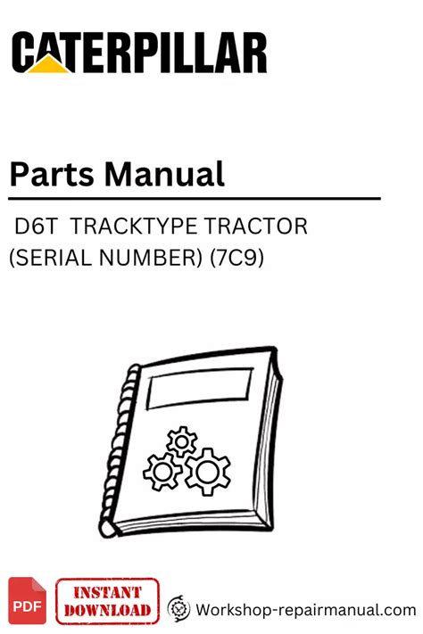 D6t Caterpillar Track-Type Tractor - Parts Catalog Manual (Serial Numb