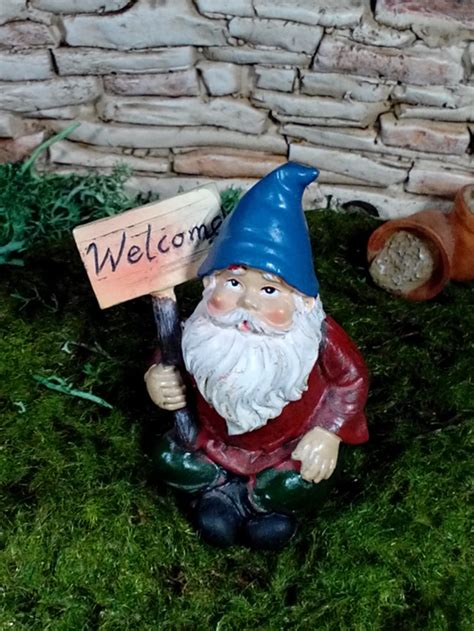 Fairy Garden Miniature Garden Gnome for Your Fairy Garden - Etsy