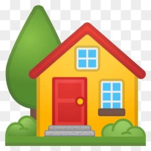 House Clipart Emoji - Icon House Tree Png - Free Transparent PNG ...