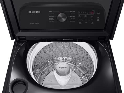 4.9 cu. ft. Large Capacity Top Load Washer with ActiveWave™ Agitator and Deep Fill in Brushed ...