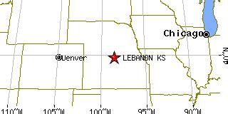 Lebanon, Kansas (KS) ~ population data, races, housing & economy