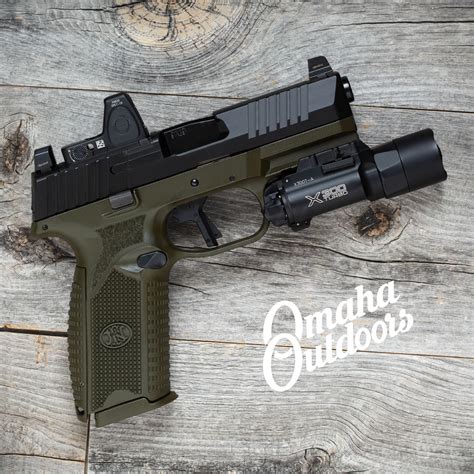 FN 509 MRD-LE OD Green with RM06 / SureFire X300 A - Omaha Outdoors