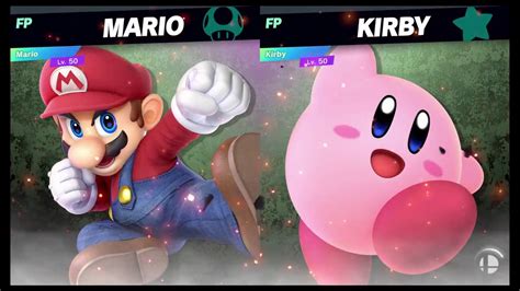 Super Smash Bros Ultimate Amiibo Fights Request #288 Mario vs Kirby ...