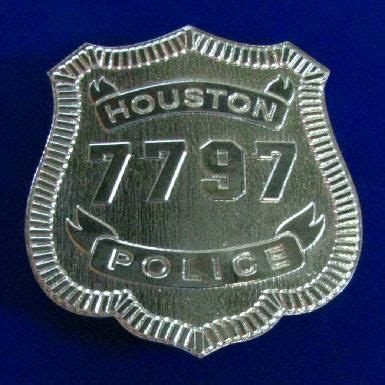 Badge Houston Police ! | Police badge, Texas police, Police patches