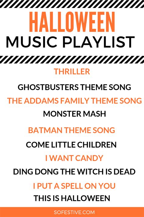 Free Family-Friendly Halloween Music Playlist - So Festive