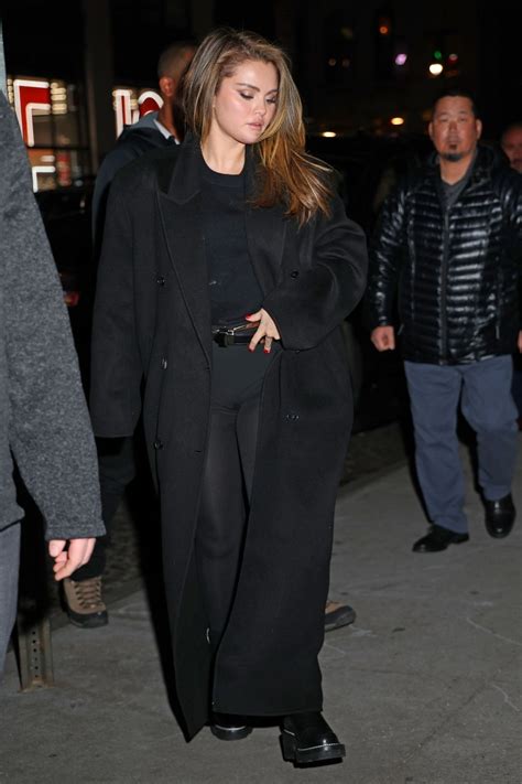 SELENA GOMEZ Night Out in New York 12/12/2023 – HawtCelebs