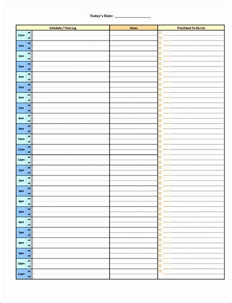 9 Work Schedule Template Excel 2010 - Excel Templates