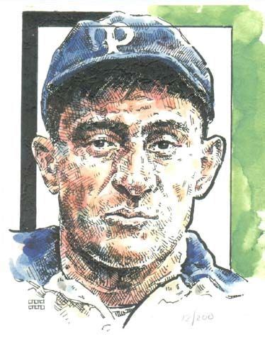 Honus Wagner Pittsburgh Pirates Baseball Player Art Print Pictures Baseball Players, Baseball ...