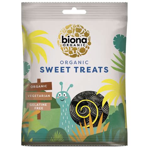 Biona Organic Licorice Spirals - 75g - Biona