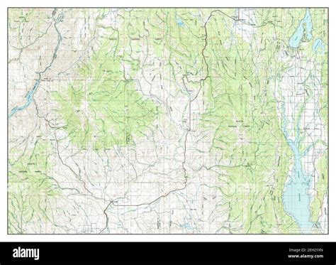 McCall, Idaho, map 1980, 1:100000, United States of America by Timeless ...