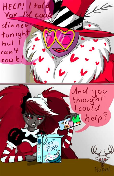 Velvet and Valentino / Hazbin Hotel | Character art, Funny memes, Vox