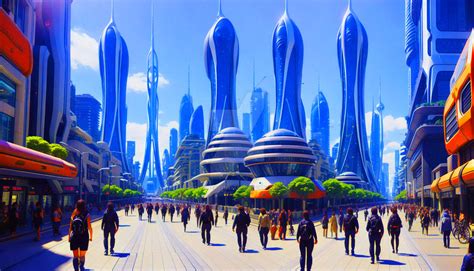 Futuristic City. Concept Art by exclusiveartmaker193 on DeviantArt