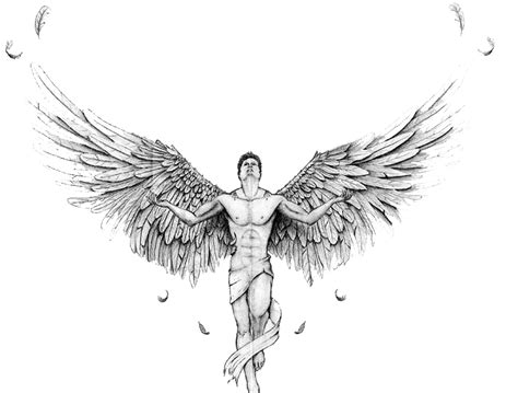 Download Angel Tattoos Transparent HQ PNG Image | FreePNGImg