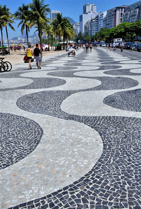 Promenade along Copacabana Beach in Rio de Janeiro, Brazil - Encircle ...