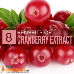 Cranberry Extract: Benefits, Side Effects & Dosage