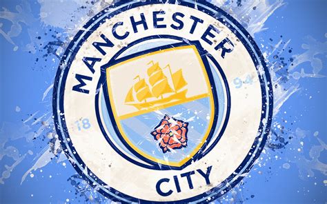 Download Logo Soccer Manchester City F.C. Sports 4k Ultra HD Wallpaper