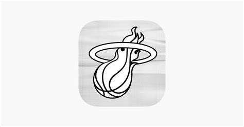 Miami Heat Logo Black And White