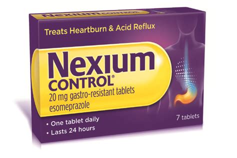 Nexium Control: For 24hr relief and protection from heartburn - The Pharmaceutical Journal