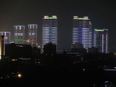 Pyongyang At Night