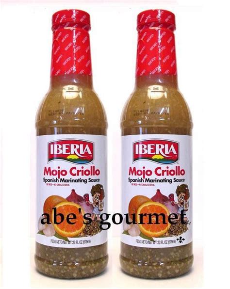 Iberia® Mojo Criollo Spanish Marinating Sauce (Pack of 2) 23 oz Size | Mojo criollo, Iberia, Tea ...